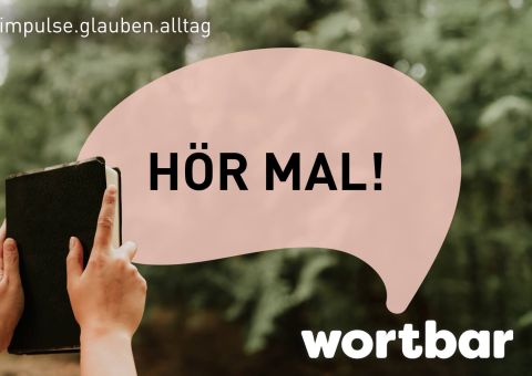 Titelbild zur wortbar-Folge 18 "Hör mal!"